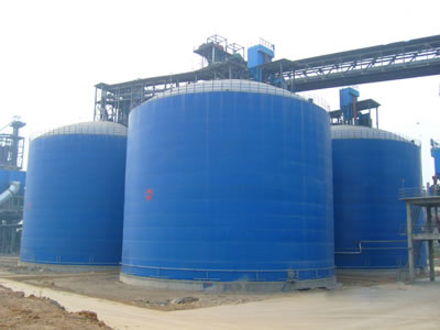 西陵水泥钢板库改造