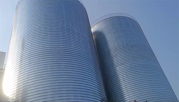 西陵2座混凝土高架卷板仓