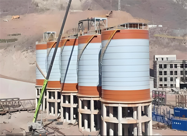 西陵高架钢板仓